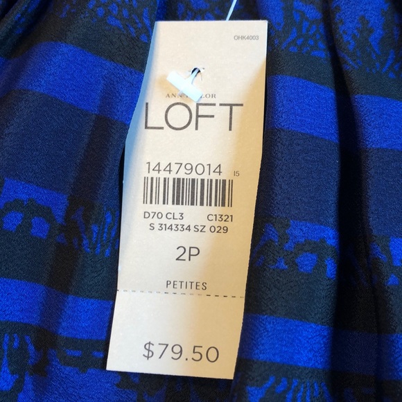 Adorable LOFT sleeveless dress 💙👗💙 - Picture 3 of 6